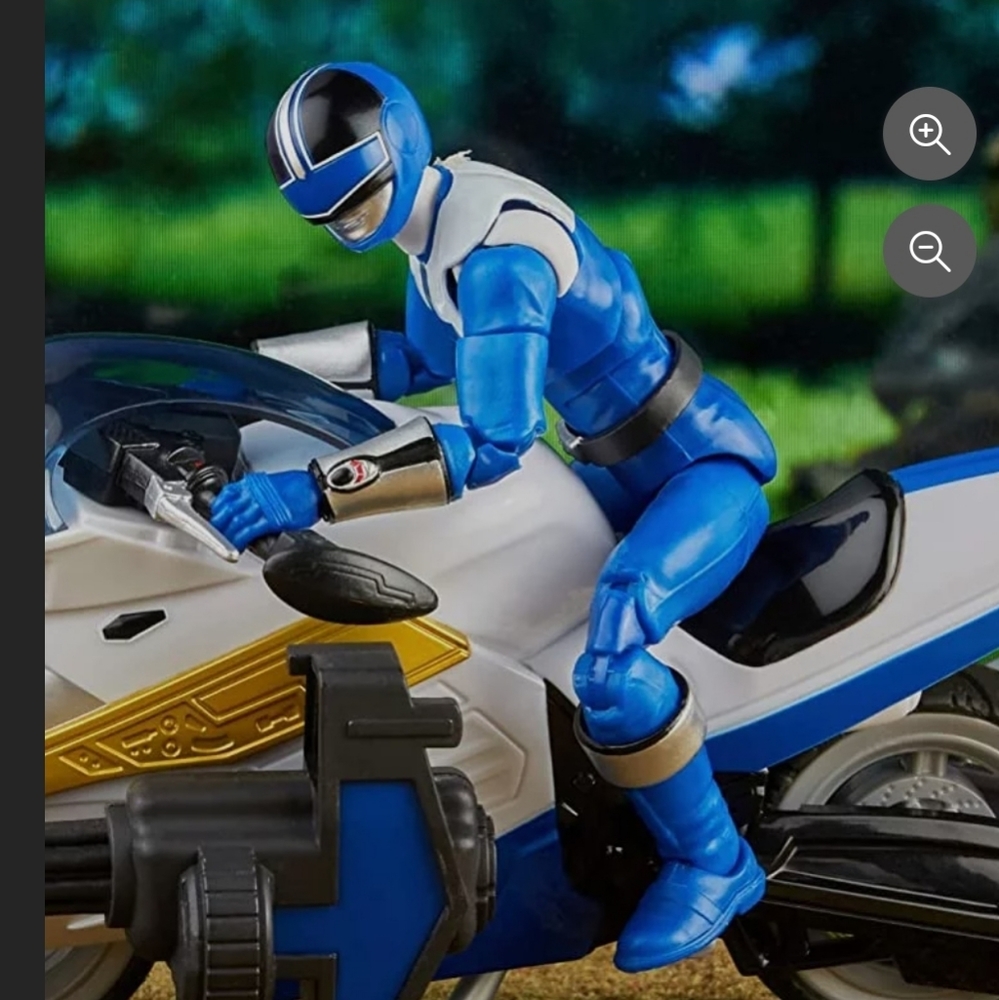 Power Rangers Lightning Collection Time Force Blue Ranger & Vector Cycle 2022 - Picture 11 of 14